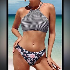 NWT My Charmo From Amazon 2 Piece Bikini Swim Set Size M